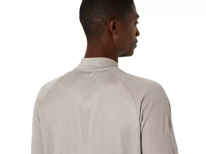 ACTIBREEZE JACQUARD GRID JAKKE MED FULD LYNLÅS