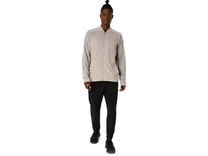 ACTIBREEZE JACQUARD GRID JAKKE MED FULD LYNLÅS