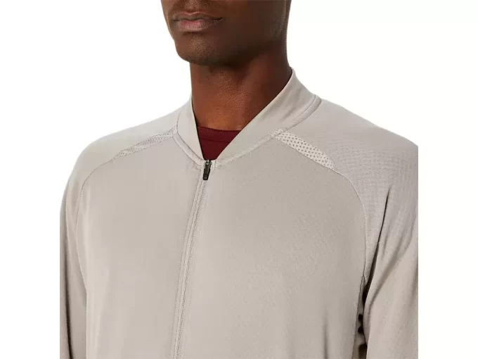 ACTIBREEZE JACQUARD GRID JAKKE MED FULD LYNLÅS
