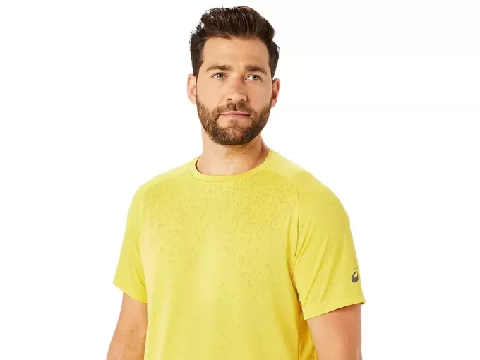ACTIBREEZE JACQUARD KORTÆRMET TOP