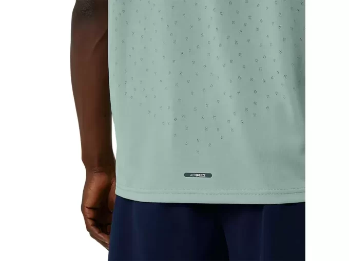 ACTIBREEZE JACQUARD KORTÆRMET TOP