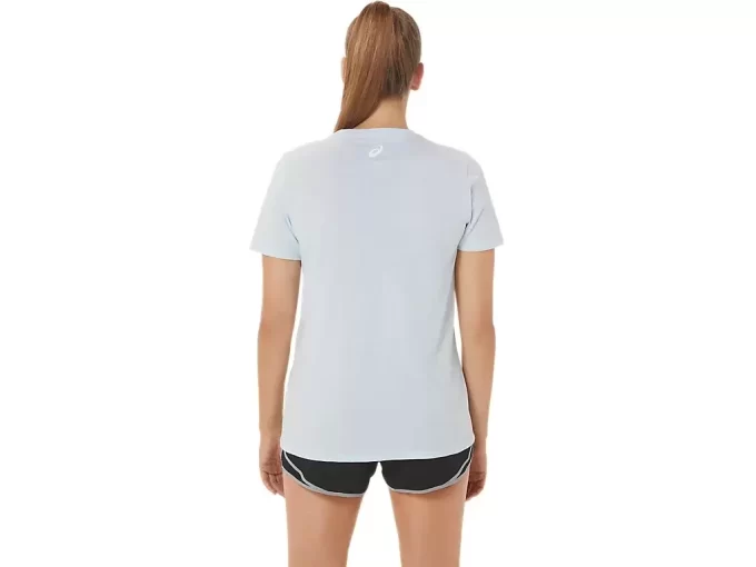 ASICS DAME HIBISCUS SLOGAN CREW ASICS DAME HIBISCUS SLOGAN CREW