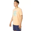 ASICS HIBISCUS SLOGAN T-SHIRT ASICS HIBISCUS SLOGAN T-SHIRT