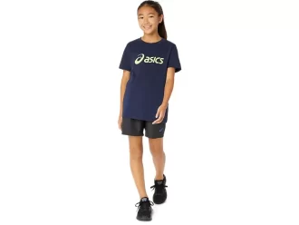 ASICS LOGO KORTÆRMET T-SHIRT