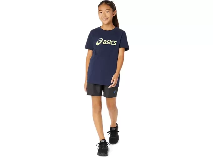 ASICS LOGO KORTÆRMET T-SHIRT