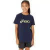 ASICS LOGO KORTÆRMET T-SHIRT