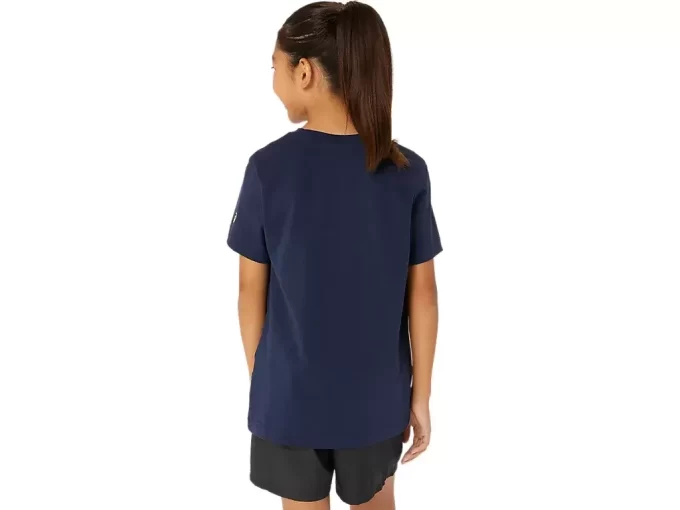 ASICS LOGO KORTÆRMET T-SHIRT
