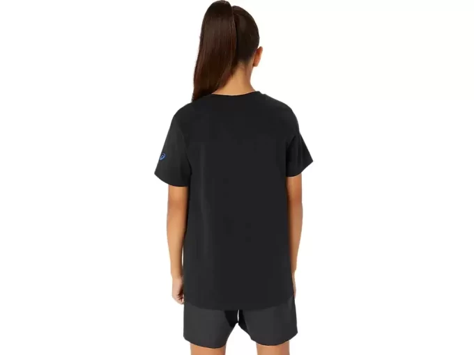 ASICS LOGO KORTÆRMET T-SHIRT