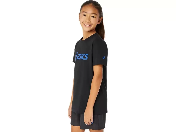 ASICS LOGO KORTÆRMET T-SHIRT