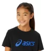 ASICS LOGO KORTÆRMET T-SHIRT