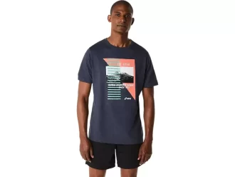 ASICS RETRO KORTÆRMET T-SHIRT
