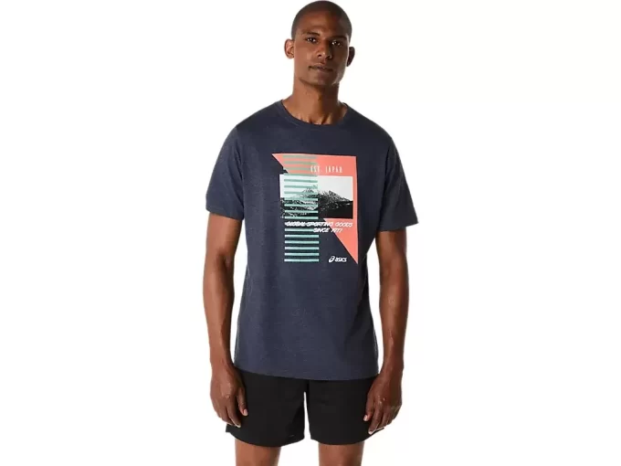ASICS RETRO KORTÆRMET T-SHIRT ASICS RETRO KORTÆRMET T-SHIRT