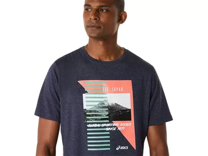 ASICS RETRO KORTÆRMET T-SHIRT ASICS RETRO KORTÆRMET T-SHIRT