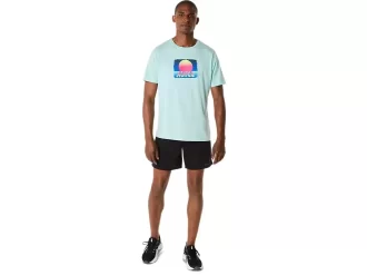 ASICS RETRO SUNSET KORTÆRMET T-SHIRT