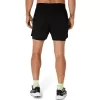 ASICS SILVER 2N1 5IN SHORT ASICS SILVER 2N1 5IN SHORT