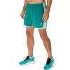 ASICS SILVER 2N1 5IN SHORT ASICS SILVER 2N1 5IN SHORT