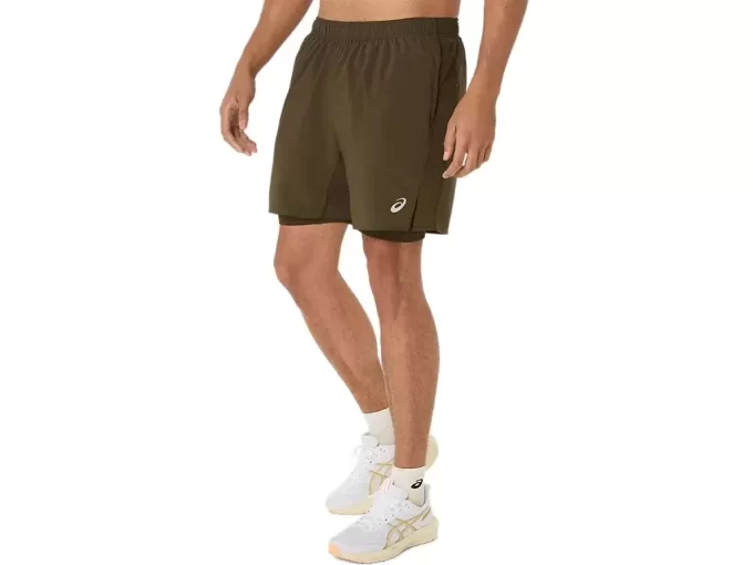 ASICS SILVER 2N1 7IN SHORT