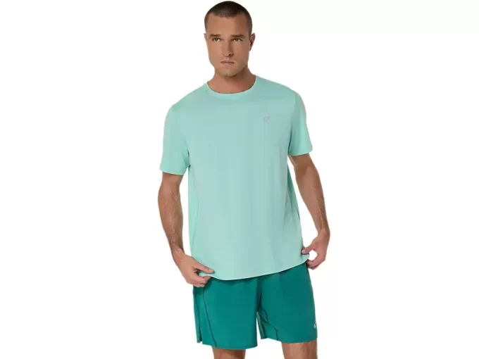 ASICS SØLV KORTÆRMET TOP
