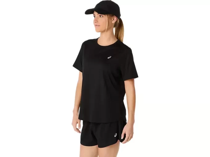 ASICS SØLV KORTÆRMET TOP