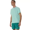 ASICS SØLV KORTÆRMET TOP