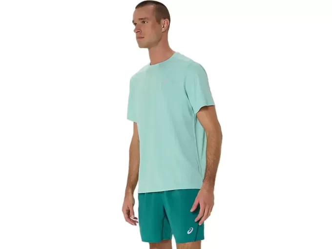 ASICS SØLV KORTÆRMET TOP