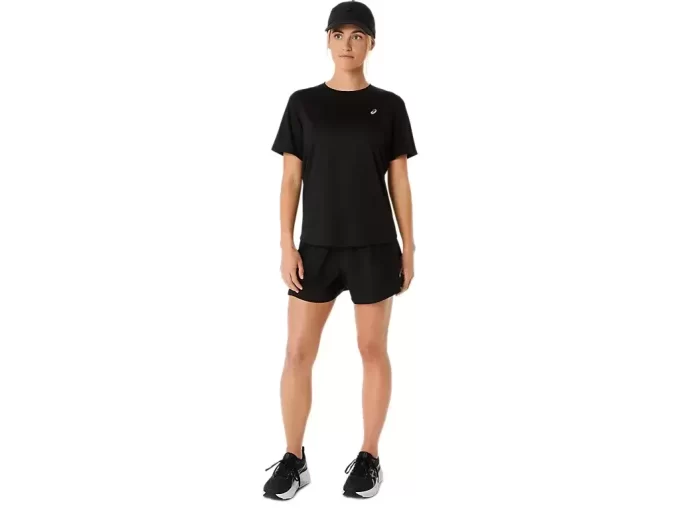 ASICS SØLV KORTÆRMET TOP