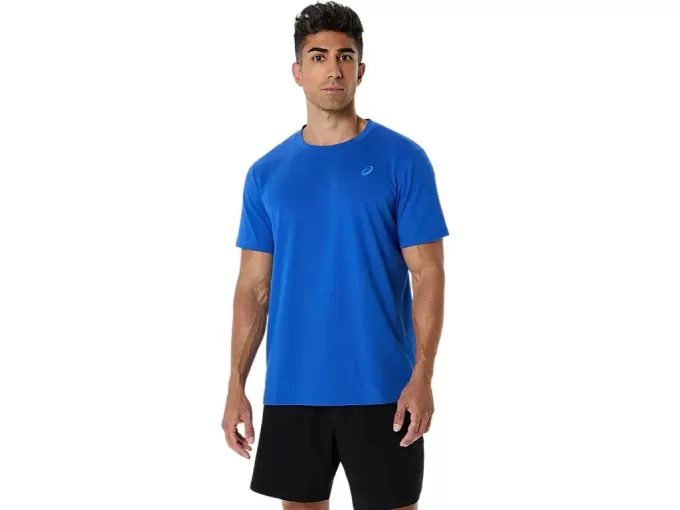 ASICS SPIRAL BRODERET T-SHIRT ASICS SPIRAL BRODERET T-SHIRT