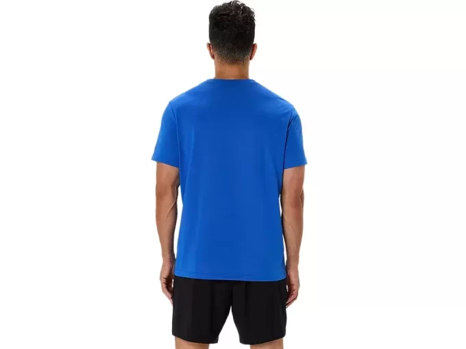 ASICS SPIRAL BRODERET T-SHIRT ASICS SPIRAL BRODERET T-SHIRT