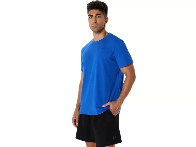 ASICS SPIRAL BRODERET T-SHIRT ASICS SPIRAL BRODERET T-SHIRT