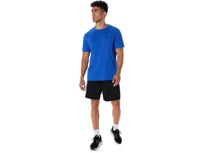 ASICS SPIRAL BRODERET T-SHIRT ASICS SPIRAL BRODERET T-SHIRT