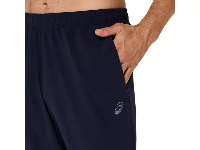 ASICS SPIRAL EMBROIDERY VÆVEDE BUKSER ASICS SPIRAL EMBROIDERY VÆVEDE BUKSER