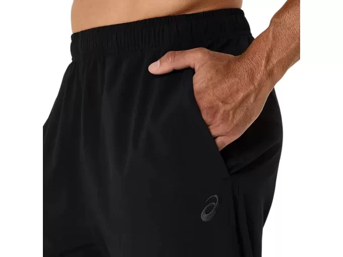 ASICS SPIRAL EMBROIDERY VÆVEDE BUKSER ASICS SPIRAL EMBROIDERY VÆVEDE BUKSER