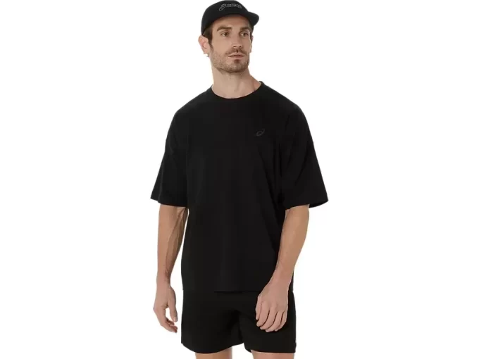 ASICS SPIRAL RELAX BRODERET T-SHIRT ASICS SPIRAL RELAX BRODERET T-SHIRT