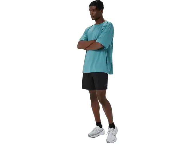 ASICS SPIRAL RELAX BRODERET T-SHIRT ASICS SPIRAL RELAX BRODERET T-SHIRT