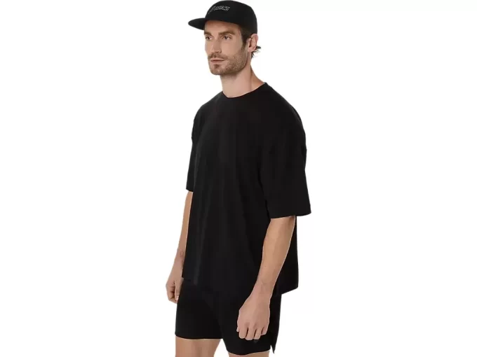 ASICS SPIRAL RELAX BRODERET T-SHIRT ASICS SPIRAL RELAX BRODERET T-SHIRT