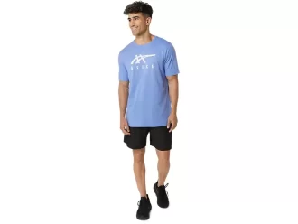 ASICS STRIBEDE KORTÆRMET T-SHIRT