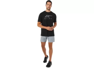 ASICS STRIBEDE KORTÆRMET T-SHIRT ASICS STRIBEDE KORTÆRMET T-SHIRT