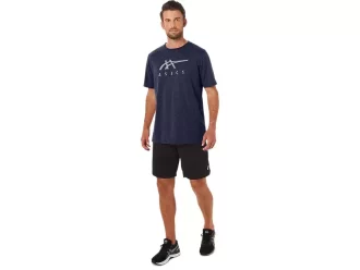 ASICS STRIBEDE KORTÆRMET T-SHIRT