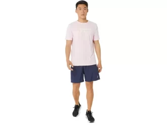 ASICS STRIBEDE KORTÆRMET T-SHIRT