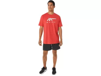 ASICS STRIBEDE KORTÆRMET T-SHIRT