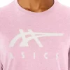 ASICS STRIBEDE KORTÆRMET T-SHIRT ASICS STRIBEDE KORTÆRMET T-SHIRT