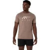 ASICS STRIBEDE KORTÆRMET T-SHIRT ASICS STRIBEDE KORTÆRMET T-SHIRT