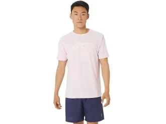 ASICS STRIBEDE KORTÆRMET T-SHIRT
