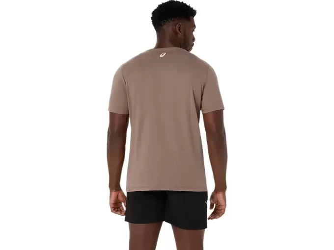 ASICS STRIBEDE KORTÆRMET T-SHIRT ASICS STRIBEDE KORTÆRMET T-SHIRT