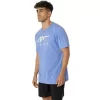 ASICS STRIBEDE KORTÆRMET T-SHIRT