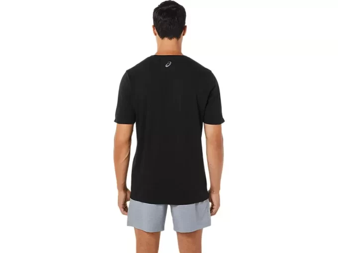 ASICS STRIBEDE KORTÆRMET T-SHIRT
