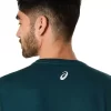 ASICS STRIBEDE KORTÆRMET T-SHIRT