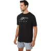 ASICS STRIBEDE KORTÆRMET T-SHIRT