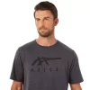 ASICS STRIBEDE KORTÆRMET T-SHIRT ASICS STRIBEDE KORTÆRMET T-SHIRT