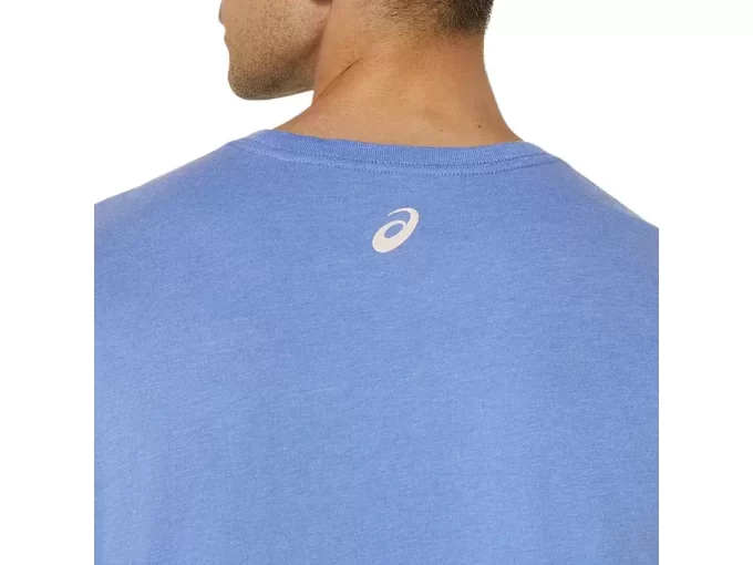 ASICS STRIBEDE KORTÆRMET T-SHIRT